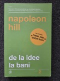 DE LA IDEE LA BANI - Napoleon Hill
