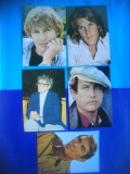 HOPCT LOT NR 1397 -ACTORI/ ARTISTI-5 CARTI POSTALE-NECIRCULATE