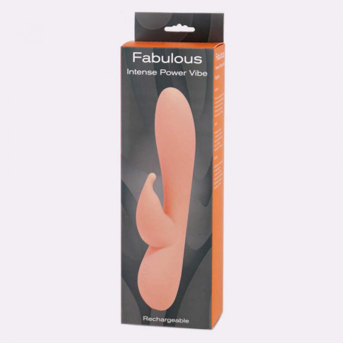 Vibrator Iepraș cu Stimulare Punct G Fabulous Intense Power Vibe 11 cm