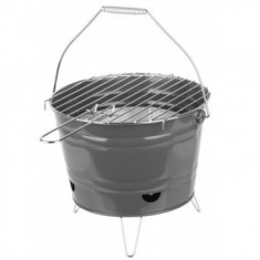 Gratar carbuni Strend Pro Finch BBQ, galeata interioara, portabil, 270x220 mm