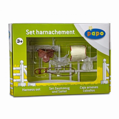 Papo Figurina Set Harnasament Pentru Calarie foto