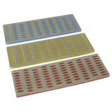 Set 3 pietre diamantate ascutit unelte, 150 x 50mm, granulatie 180, 260, 360