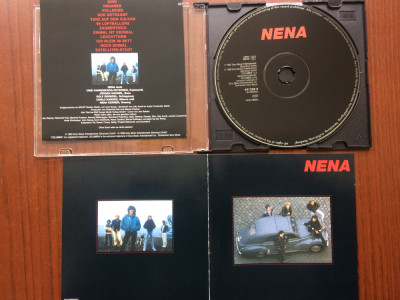 Nena 1983 album cd disc muzica new wave synth pop rock columbia carcasa slim NM foto