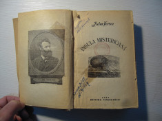 Carte: Julea Verne - Insula misterioasa, editura Tineretului, 1955 foto