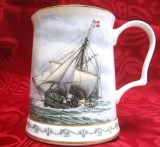 HALBA PORTELAN FRANKLIN MINT 1989 DESIGN MARK MYERS NAVA CU PANZA Gj&oslash;a NORVEGIA