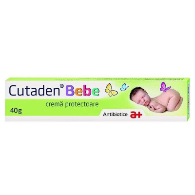 Crema Protectoare Cutaden Bebe 40 grame Antibiotice foto