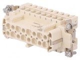 Conector: HDC inserturi de contact mamă Han&reg; High Temp PIN: 16: cod: 09338162703,