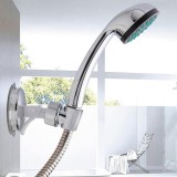 Suport cu ventuza pentru para de dus, reglabil 360 grade, crom elegant, sustinere pana la 5kg, MyStyle&reg;