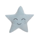 Perna decorativa pentru copii, Stea zambitoare 36x36 cm, ATU-080574, Oem