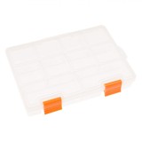 Cutie Organizare, 10 Compartimente, Transparentă, Plastic, Dimensiuni 19.5x14x3cm