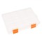 Cutie Organizare, 10 Compartimente, Transparentă, Plastic, Dimensiuni 19.5x14x3cm