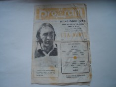 Program UTA Arad - Aurul Brad, 28 septembrie 1980/1981