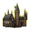 Puzzle 3D Ravensburger Harry Potter Sala Mare Hogwarts, 540 Piese, LED, +10 Ani