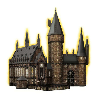Ravensburger - Puzzle 3d Cu Led Harry Potter Sala Principala 540 Piese foto
