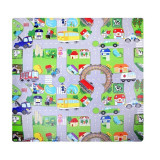 Covor tip puzzle cu masinute, 60x60 cm, 4 piese spuma EVA, grosime 1 cm, ProCart