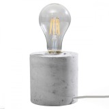 Lampă de masă SALGADO beton, Sollux Lighting