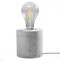 Lampă de masă SALGADO beton, Sollux Lighting