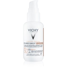 Vichy Capital Soleil Daily SPF50+ fluid protector tonifiant pentru față SPF 50+ culoare Medium 40 ml