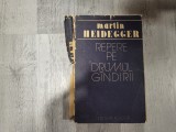 Repere pe drumul gandirii de Martin Heidegger