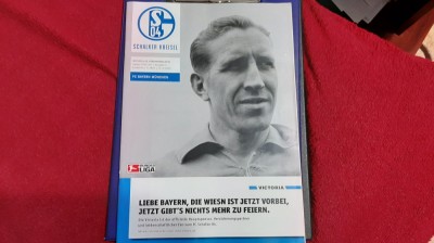 program Shalke 04 - Bayern Munchen foto