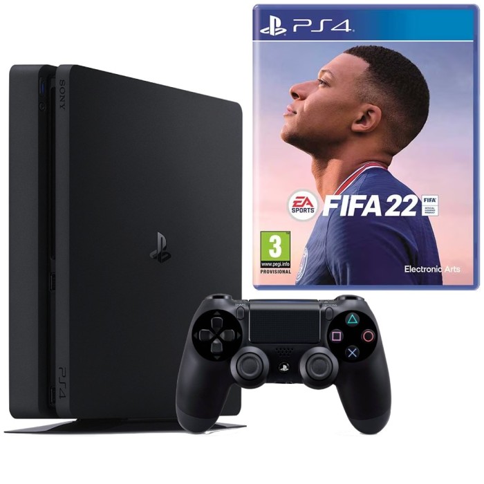 Consola Sony PlayStation 4 SLIM PS4 1TB + Controller + FIFA 22 Second-Hand SH