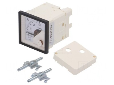 Ampermetru pe Panou True RMS 0-60A 40-72Hz Clasa 1.5 foto