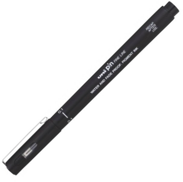 Liner negru Uni-ball PIN01-200S