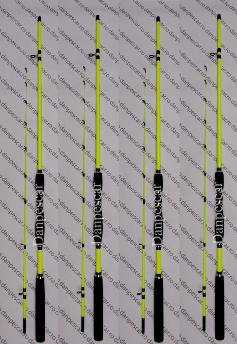 SET 4 Lansete carbon compozit ROBIN HAN BOLENTINO tip Feeder 1,80 metri 100-200gr