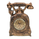 Cumpara ieftin Ceas de masa in forma de Telefon, Maro, 25 cm, 1354H