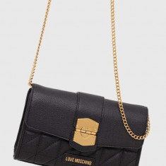 Love Moschino poseta culoarea negru