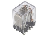 Releu electromagnetic DPDT 12VDC 10A