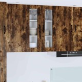 vidaXL Dulap suspendat de bucătărie Stejar fumuriu 60 x 31 x 80 cm 885440