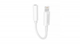 Dudao L16i Adaptor audio pentru Lightning 3.5 mm mini jack (alb)