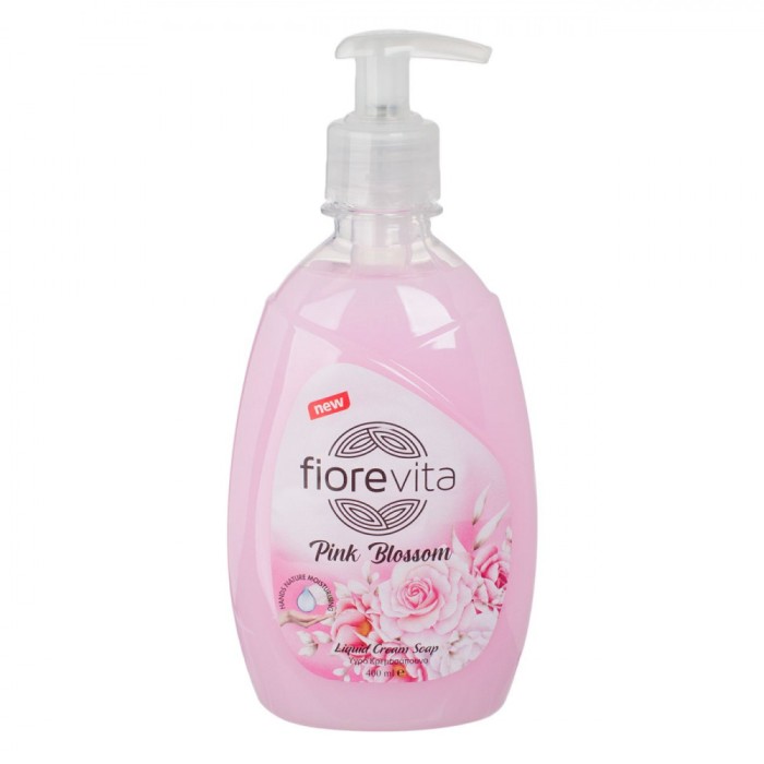 Săpun Lichid Fiorevita Pink Blossom, Capacitate 400ml, Flori, Hidratant, pH Echilibrat