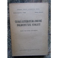 Česk&aacute; literatura druh&eacute; poloviny 19. stolet&iacute; - IN LIMBA CEHA