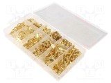 Set conectori crimpat neizolați YATO 750 bucati