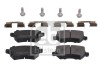 FEBI BILSTEIN 16512 set placute frana,frana disc