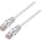 Patch cord U/UTP 5e 10m 26AWG CCA PVC gri