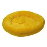 Culcus 4DOG Deluxe Rotund Plush, galben, S, 52 x 9 cm