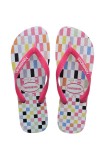 Havaianas slapi TOP CHECK culoarea roz, 4148764.7210