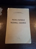 Politica partidului național-țărănesc - V. N. Madgearu