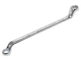 Cheie inelară cotită din oțel cromat 20mm, 22mm, lungime totală 316mm