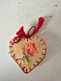 Carnet amintiri handmade 1950 &ndash; Miniatură tridimensională &icirc;n limba germană, 6x6 cm