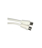 Cablu RF video alb 15m, Oem