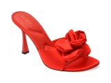 Papuci eleganti ALDO rosii, REDROSE 600, din material textil