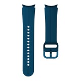 Cumpara ieftin Curea din silicon 20 mm THD pentru Samsung Galaxy Watch 5 44 mm/40 mm si Samsung Galaxy Watch 5 Pro 45 mm, model Dynamic Sport, culoarea albastru rock