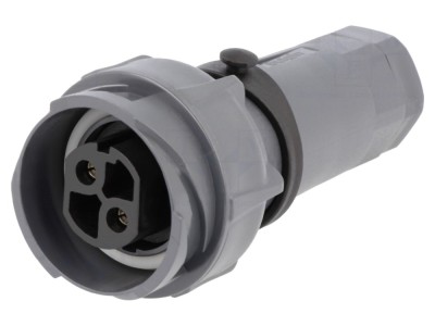 Conector circular mamă 2 pini, IP68 foto