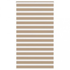 vidaXL Jaluzea tip zebra 130x230 cm lățime țesătură 125,9 cm poliester