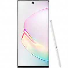 Galaxy Note 10 Dual Sim Fizic 256GB LTE 4G Alb Aura Snapdragon 8GB RAM foto