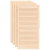 Usi de dulap design lambriu 4 buc. 99,3x49,4 cm lemn masiv pin